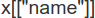 name