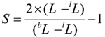 Figure 2), bL — expected value of body length for an individual of such age, corresponding to the regression line for relatively bigger individuals.