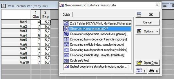 Fig. 6.3.2. The method we use belongs to the nonparametric onesIt remains to specify which distributions we are comparing and get the result.